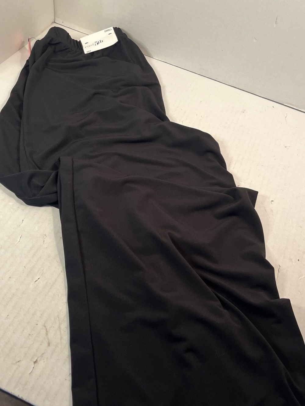 East 5th Black straight leg Pull-On Pants